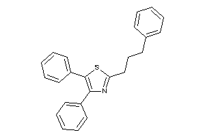 4,5-diphenyl-2-(3-phenylpropyl)thiazole