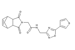 2-(diketoBLAHyl)-N-[[5-(3-thienyl)-1,2,4-oxadiazol-3-yl]methyl]acetamide