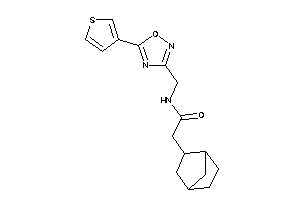 2-(2-norbornyl)-N-[[5-(3-thienyl)-1,2,4-oxadiazol-3-yl]methyl]acetamide