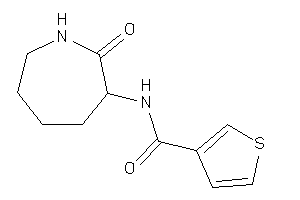 N-(2-ketoazepan-3-yl)thiophene-3-carboxamide