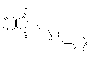 4-phthalimido-N-(3-pyridylmethyl)butyramide