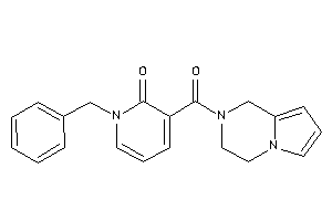 1-benzyl-3-(3,4-dihydro-1H-pyrrolo[1,2-a]pyrazine-2-carbonyl)-2-pyridone