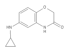6-(cyclopropylamino)-4H-1,4-benzoxazin-3-one
