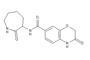 3-keto-N-(2-ketoazepan-3-yl)-4H-1,4-benzoxazine-7-carboxamide