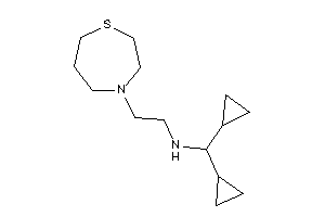 Dicyclopropylmethyl-[2-(1,4-thiazepan-4-yl)ethyl]amine