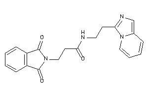 N-(2-imidazo[1,5-a]pyridin-3-ylethyl)-3-phthalimido-propionamide