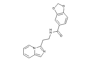 N-(2-imidazo[1,5-a]pyridin-3-ylethyl)-piperonylamide