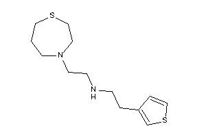 2-(1,4-thiazepan-4-yl)ethyl-[2-(3-thienyl)ethyl]amine