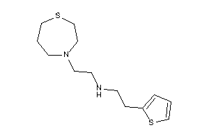 2-(1,4-thiazepan-4-yl)ethyl-[2-(2-thienyl)ethyl]amine