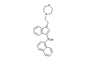 [1-(2-morpholinoethyl)indol-3-yl]-(1-naphthyl)methanone