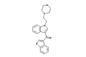 Benzothiophen-3-yl-[1-(2-morpholinoethyl)indol-3-yl]methanone