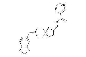 Image of N-[(8-piperonyl-4-oxa-8-azaspiro[4.5]decan-3-yl)methyl]nicotinamide
