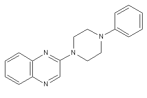 Image of 2-(4-phenylpiperazino)quinoxaline