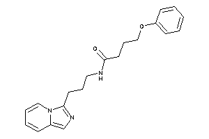 N-(3-imidazo[1,5-a]pyridin-3-ylpropyl)-4-phenoxy-butyramide