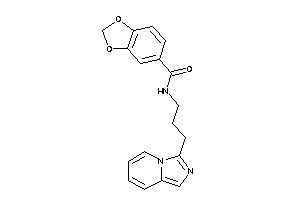 N-(3-imidazo[1,5-a]pyridin-3-ylpropyl)-piperonylamide