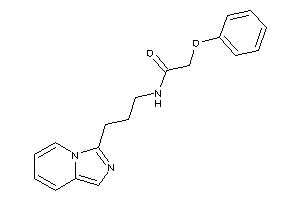 N-(3-imidazo[1,5-a]pyridin-3-ylpropyl)-2-phenoxy-acetamide