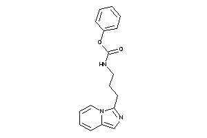 N-(3-imidazo[1,5-a]pyridin-3-ylpropyl)carbamic Acid Phenyl Ester