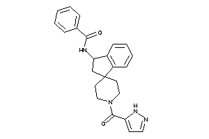 N-[1'-(1H-pyrazole-5-carbonyl)spiro[indane-3,4'-piperidine]-1-yl]benzamide