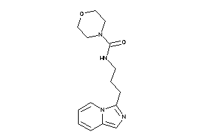 N-(3-imidazo[1,5-a]pyridin-3-ylpropyl)morpholine-4-carboxamide