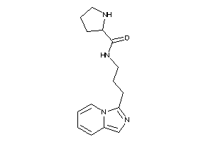 N-(3-imidazo[1,5-a]pyridin-3-ylpropyl)pyrrolidine-2-carboxamide