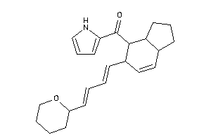 Image of 1H-pyrrol-2-yl-[5-(4-tetrahydropyran-2-ylbuta-1,3-dienyl)-2,3,3a,4,5,7a-hexahydro-1H-inden-4-yl]methanone