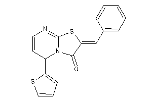 Image of 2-benzal-5-(2-thienyl)-5H-thiazolo[3,2-a]pyrimidin-3-one