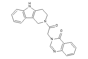 3-[2-keto-2-(1,3,4,5-tetrahydropyrido[4,3-b]indol-2-yl)ethyl]quinazolin-4-one