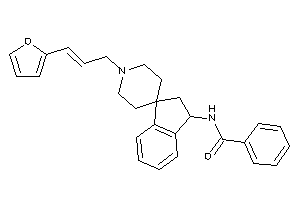 N-[1'-[3-(2-furyl)allyl]spiro[indane-3,4'-piperidine]-1-yl]benzamide