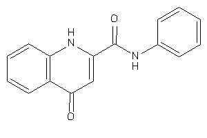 4-keto-N-phenyl-1H-quinoline-2-carboxamide