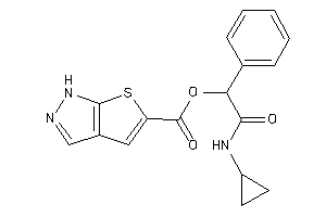 1H-thieno[2,3-c]pyrazole-5-carboxylic Acid [2-(cyclopropylamino)-2-keto-1-phenyl-ethyl] Ester