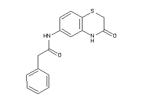N-(3-keto-4H-1,4-benzothiazin-6-yl)-2-phenyl-acetamide