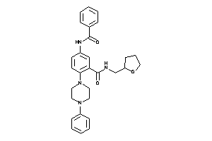 Image of 5-benzamido-2-(4-phenylpiperazino)-N-(tetrahydrofurfuryl)benzamide