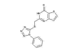2-[[(1-phenyltetrazol-5-yl)thio]methyl]-3H-thieno[3,2-d]pyrimidin-4-one