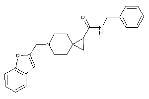 6-(benzofuran-2-ylmethyl)-N-benzyl-6-azaspiro[2.5]octane-2-carboxamide