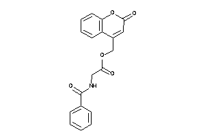 2-benzamidoacetic Acid (2-ketochromen-4-yl)methyl Ester