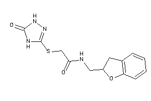 N-(coumaran-2-ylmethyl)-2-[(5-keto-1,4-dihydro-1,2,4-triazol-3-yl)thio]acetamide