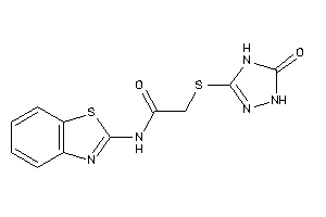 N-(1,3-benzothiazol-2-yl)-2-[(5-keto-1,4-dihydro-1,2,4-triazol-3-yl)thio]acetamide