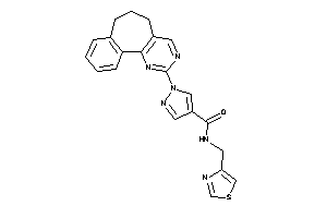 N-(thiazol-4-ylmethyl)-1-BLAHyl-pyrazole-4-carboxamide