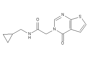 N-(cyclopropylmethyl)-2-(4-ketothieno[2,3-d]pyrimidin-3-yl)acetamide