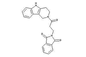 2-[3-keto-3-(1,3,4,5-tetrahydropyrido[4,3-b]indol-2-yl)propyl]isoindoline-1,3-quinone