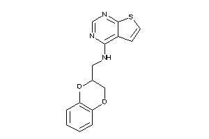 2,3-dihydro-1,4-benzodioxin-3-ylmethyl(thieno[2,3-d]pyrimidin-4-yl)amine