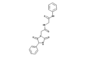 N-(2-anilino-2-keto-ethyl)-2-(2,5-diketo-4-phenyl-imidazolidin-1-yl)acetamide