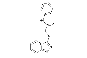 N-phenyl-2-([1,2,4]triazolo[4,3-a]pyridin-3-ylthio)acetamide