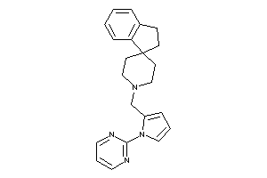 1'-[[1-(2-pyrimidyl)pyrrol-2-yl]methyl]spiro[indane-1,4'-piperidine]