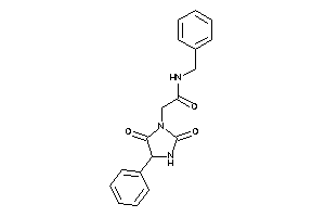 N-benzyl-2-(2,5-diketo-4-phenyl-imidazolidin-1-yl)acetamide