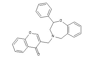 3-[(2-phenyl-3,5-dihydro-2H-1,4-benzoxazepin-4-yl)methyl]chromone