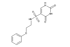 2,4-diketo-N-(2-phenoxyethyl)-1H-pyrimidine-5-sulfonamide