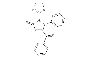 4-benzoyl-5-phenyl-1-thiazol-2-yl-3-pyrrolin-2-one