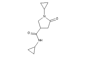 N,1-dicyclopropyl-5-keto-pyrrolidine-3-carboxamide