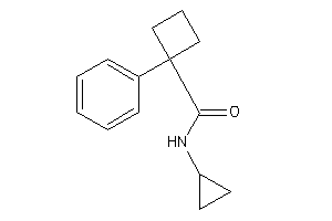 N-cyclopropyl-1-phenyl-cyclobutanecarboxamide